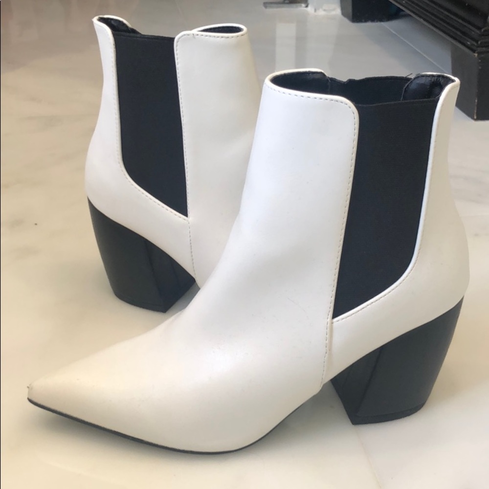Lulu’s White Booties